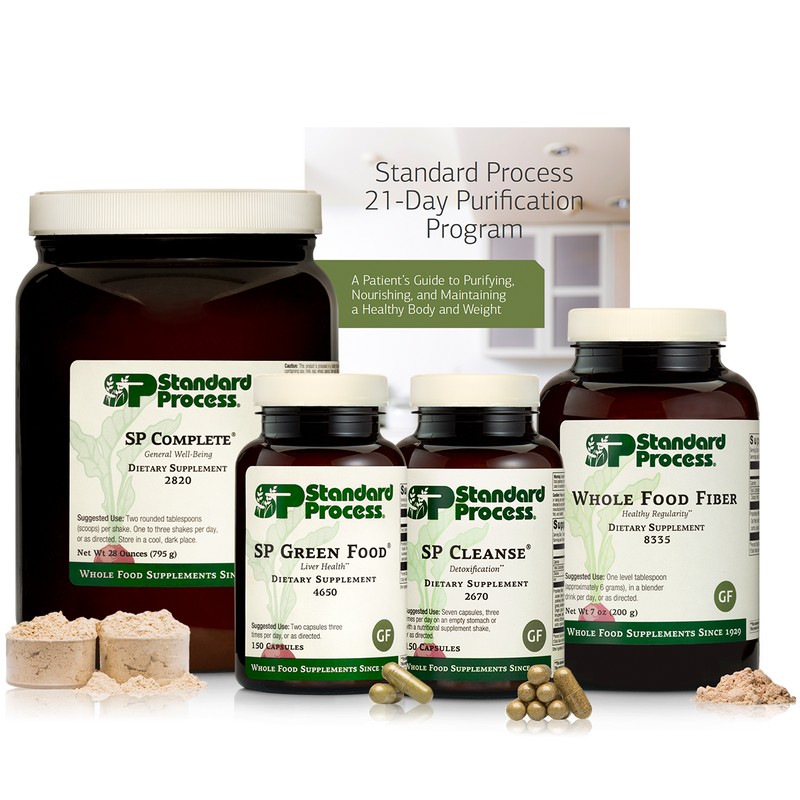 Purification Product Kit with SP Complete® and Whole Food Fiber, 1 Kit With SP Complete and Whole Food Fiber