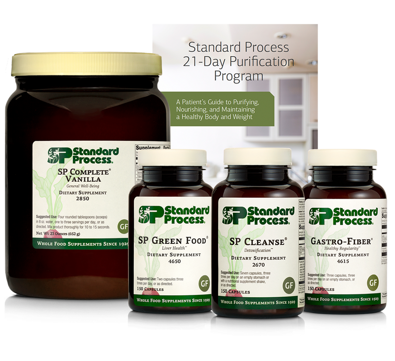 Purification Product Kit with SP Complete® Vanilla and Gastro-Fiber®, 1 Kit With SP Complete Vanilla and Gastro-Fiber