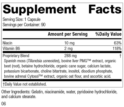 Betacol®, 90 Capsules, Rev 06 Supplement Facts