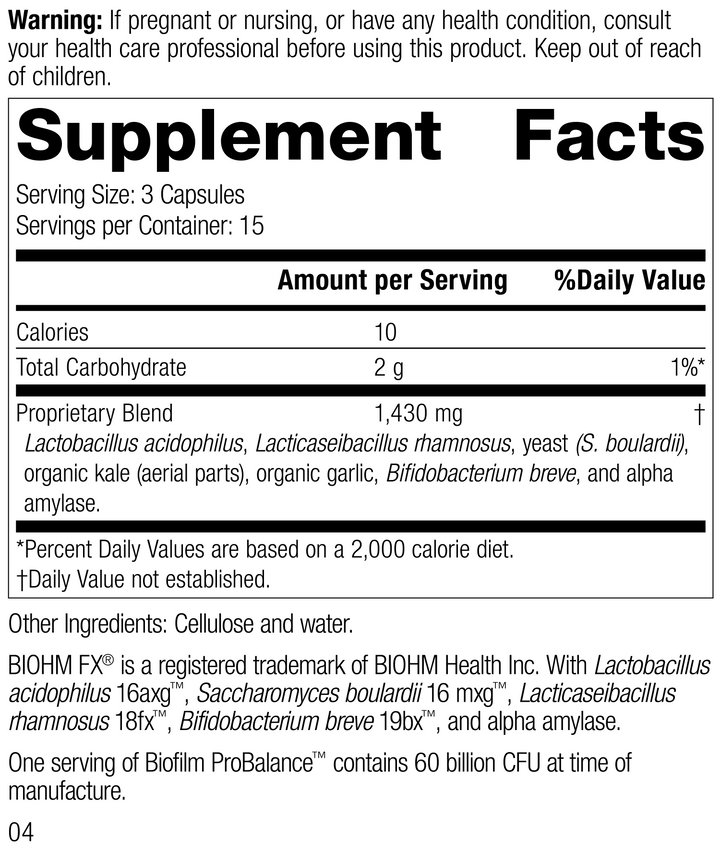 Biofilm ProBalance™, 45 Capsules