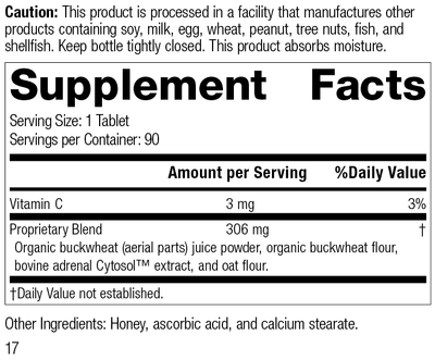 Cyruta® Plus, 90 Tablets, Rev 17 Supplement Facts