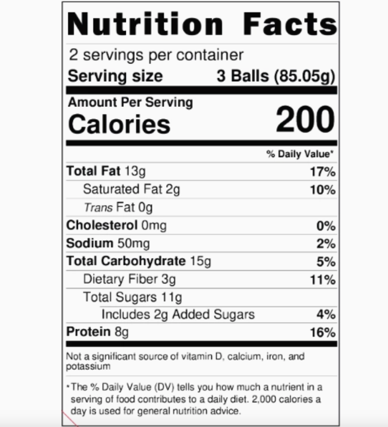 Wholly Balls. The Mac Daddy Protien Bites