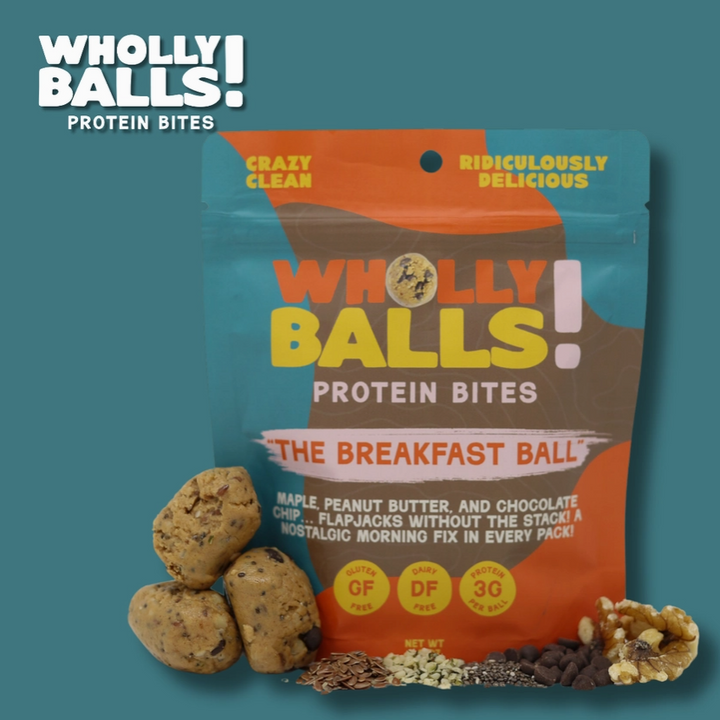 Wholly Balls. The Breakfast Ball Protien Bites