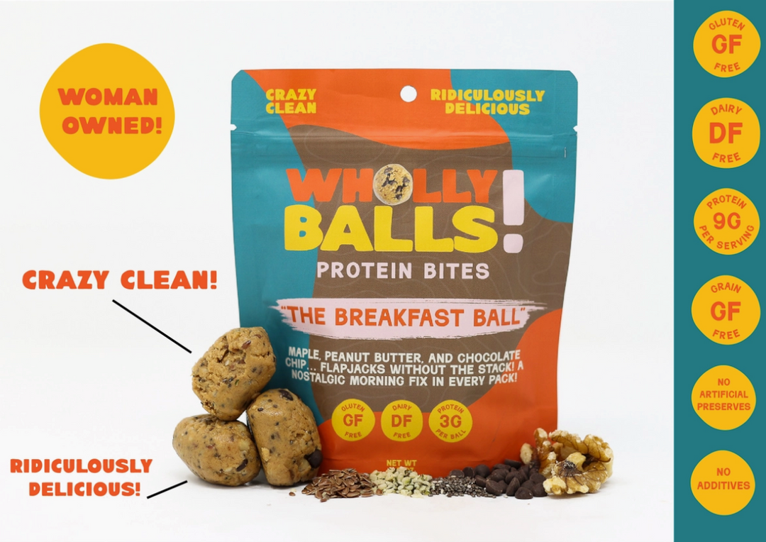 Wholly Balls. The Breakfast Ball Protien Bites