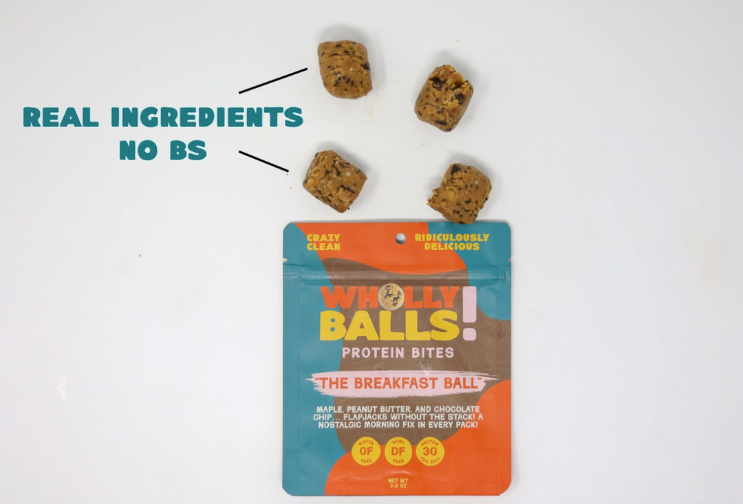 Wholly Balls. The Breakfast Ball Protien Bites