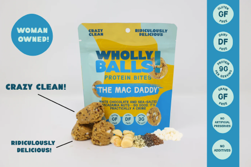 Wholly Balls. The Mac Daddy Protien Bites
