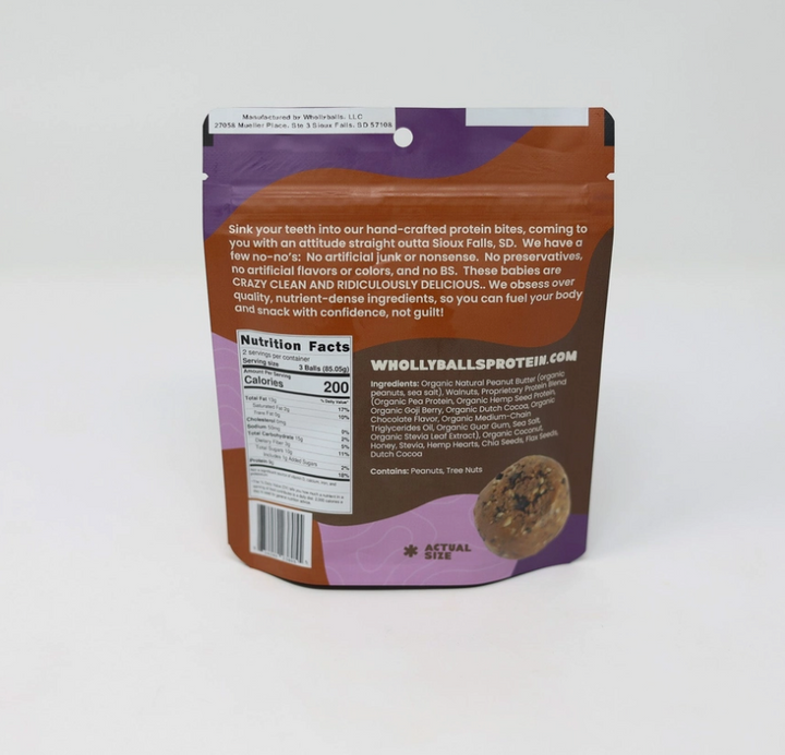 Wholly Balls. The Loca-Mocha Protien Bites